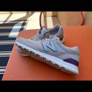 Size 7 - New Balance 515 Grey/iridescent
